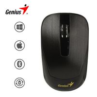 Mouse Genius ECO-8015 Inalámbrico Recargable 1600 DPI USB Chocolate Ergonómico