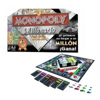 Divertido Juego de Mesa Monopolio Edición Millonario