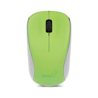 Mouse Inalámbrico Genius NX-7000 Verde USB BlueEye 1200 DPI Ambidiestro para PC y Laptop