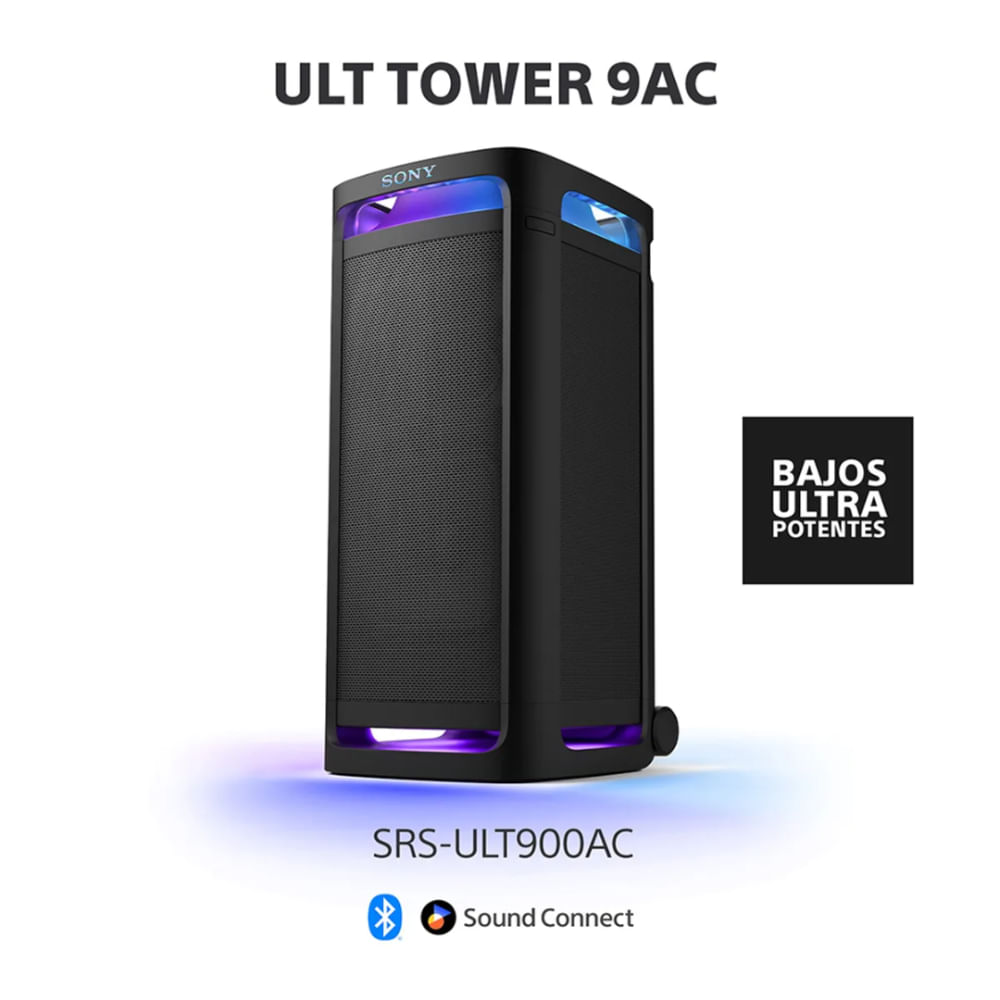 Sony Parlante Bluetooth SRS-ULT900 AC para fiesta ULT TOWER 9 AC