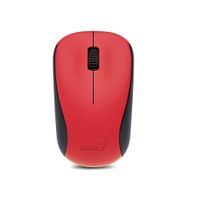 Mouse Inalámbrico Genius NX-7000 Rojo USB BlueEye 1200 DPI Ambidiestro para PC y Laptop