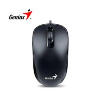 Mouse Alámbrico Genius DX-110 Negro USB Óptico 1000 DPI Ambidiestro para PC y Laptop