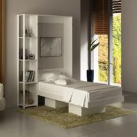 Cama Abatible 2020 Home Japón Blanca 1 Plz
