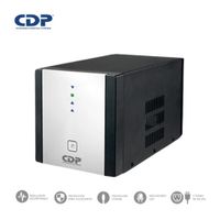 Estabilizador Voltaje CDP R-AVR2408I 2400VA 1800W 8 Tomas Protección Sobretensión