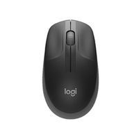 Mouse Logitech M190 Inalámbrico Negro Gris USB 1000 DPI Tamaño Completo Receptor Nano