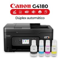 Impresora CANON Multifuncional Pixma G4180 -  Wi-Fi