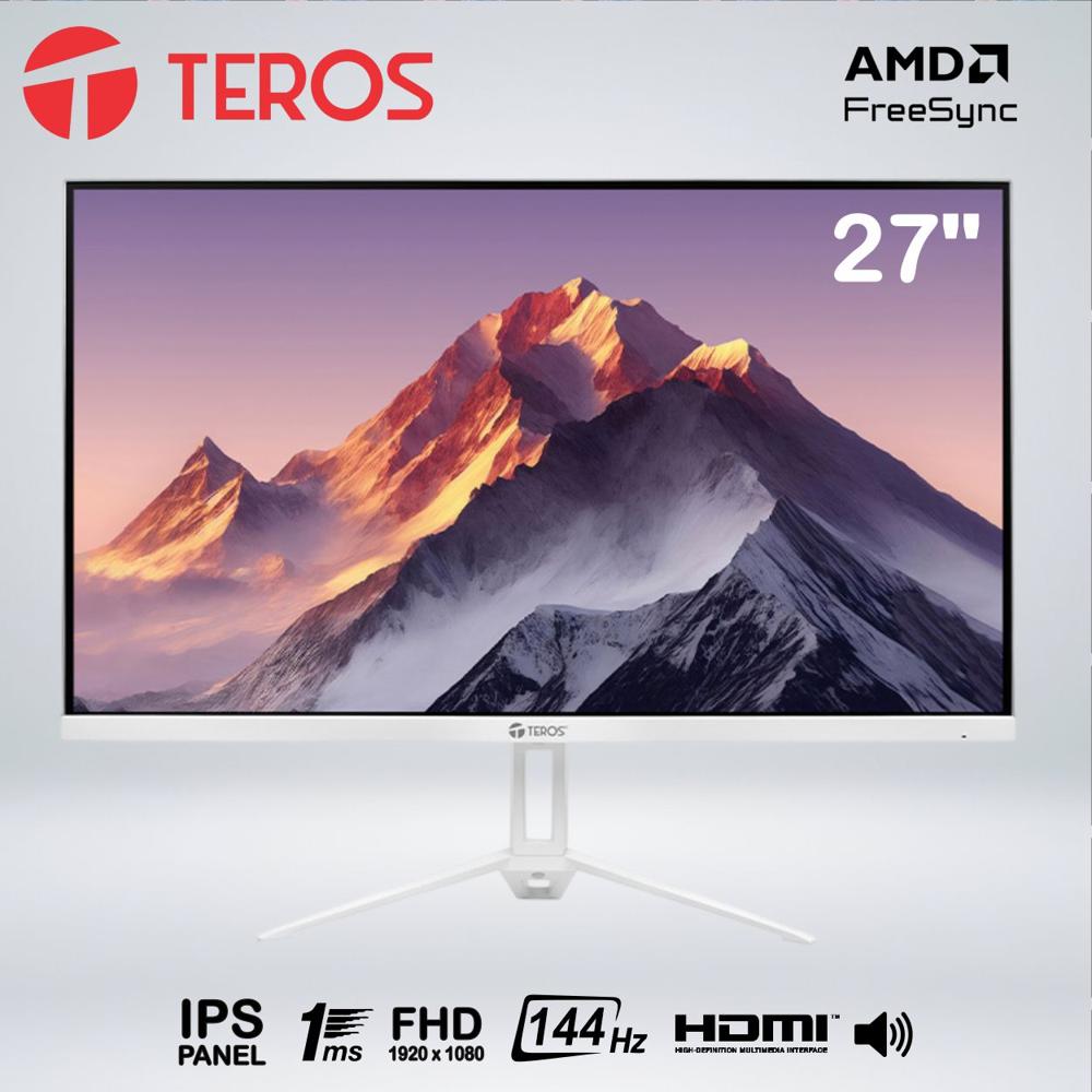 MONITOR TE-2721S FULL HD 27'' IPS 144hz 1ms HDR HDMI SPEAKER AMDfreesync