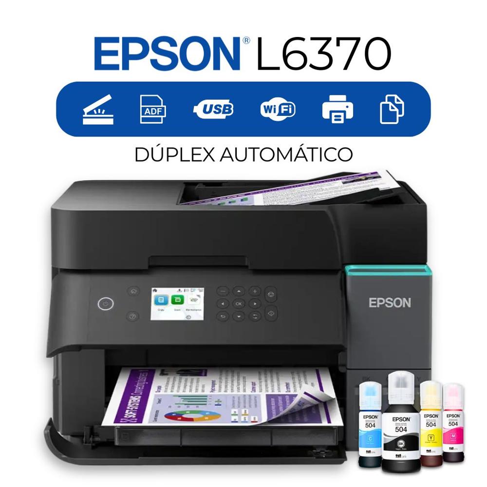 Impresora L6370 Ethernet Wi-Fi-Dúplex- ADF