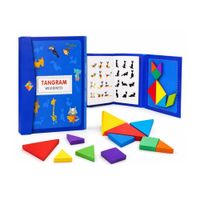 Rompecabezas Tangram  Imantado Figuras Geométricas