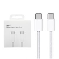 CABLE TIPO C TRENZADO 240W 2 METROS