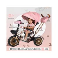 Triciclo para Niños Asiento Giratorio New Golden Rosa