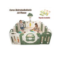 Corral para Niños Cerco Plegable  Parque de Juegos Verde