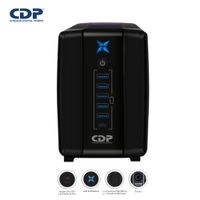 UPS CDP R-UPR508I 500VA 240W Interactivo 8 Tomas Respaldo Batería 220V
