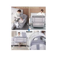 Cuna para Bebe con Tull y Mecedora Electric Deluxe
