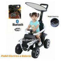 Carrito para Niños Buggie con Guiador Musical Grande