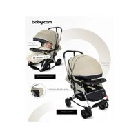 Coche para Bebe Mango Reversible Mecedora Beige