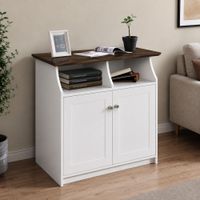 Cómoda Aparador Vanity Ventitas Home Siena y Blanco