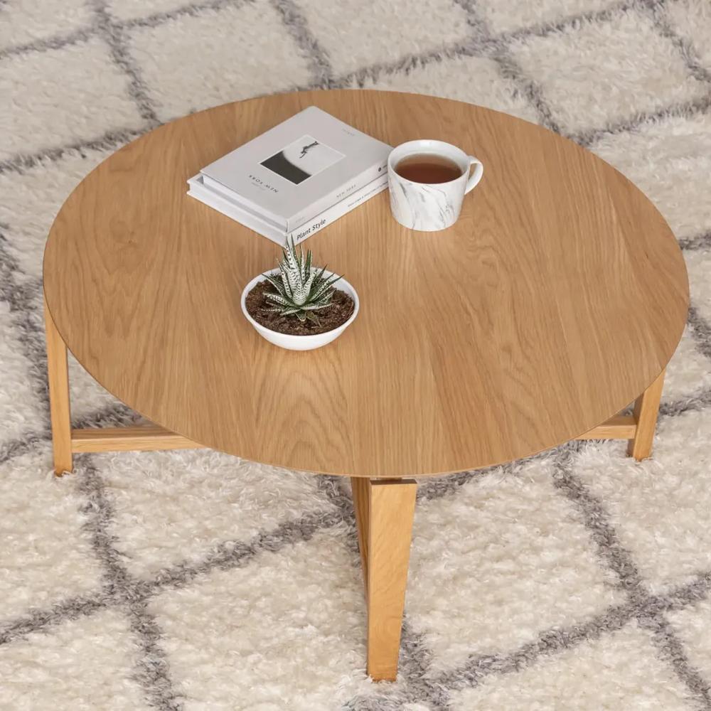 Mesa de Centro de Madera Olivetto Ventitas Home