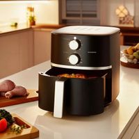 Freidora de Aire RECCO RFA-LEGGERO55 5.5L 1400W