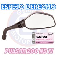 ESPEJO DERECHO PULSAR 200 NS FI JL231601