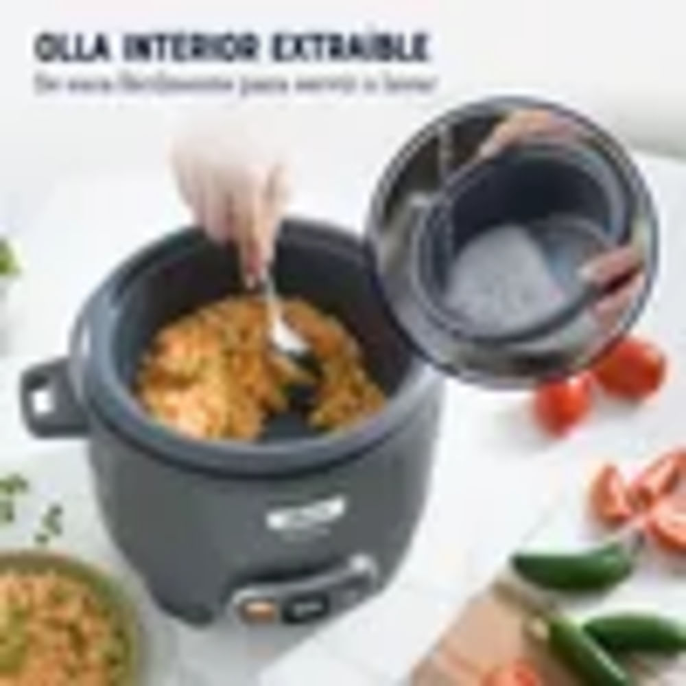 Olla Arrocera OSTER DiamondForce 3 en 1 2.2L 12 Tazas CKSTRC12DFSKE