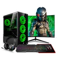 COMPUTADORA PC GAMER RYZEN 5 3400G 16GB 500GB 24VA MI PC LISTA MIPCLISTA - PCGAMER