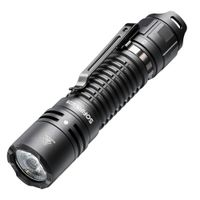 Linterna Táctica LED Recargable 2800 Lúmenes USB-C Batería 5000mAh IPX8