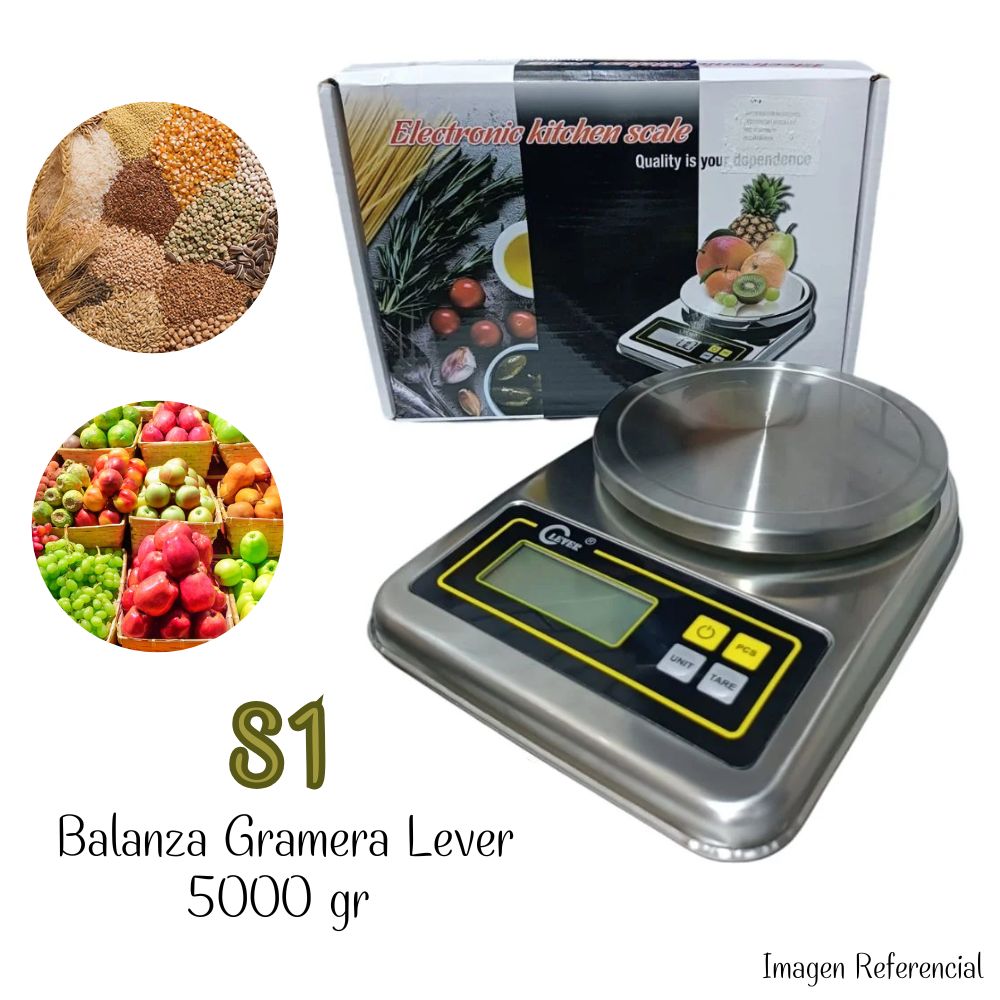 Balanza Gramera Lever 5000gr S1.