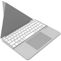 Teclado PLEGABLE BLUETOOTH con TOUCHPAD - SILVER