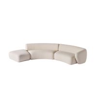 Sofa Modular Rene Living Furniture Beige