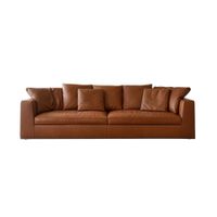 Sofa 3 Plazas Otium Living Furniture Marron