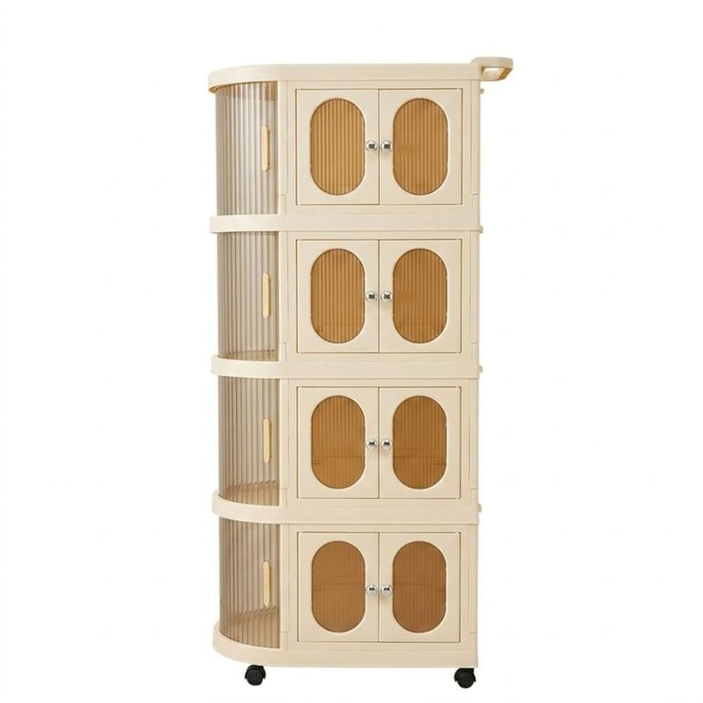Estante Multifuncional Plegable de 4 Niveles