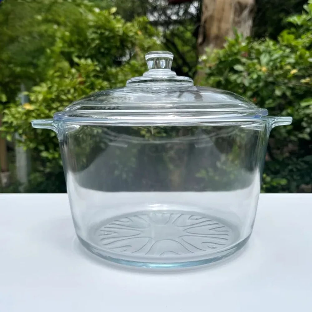Olla Cacerola de Vidrio 2.5 Lt