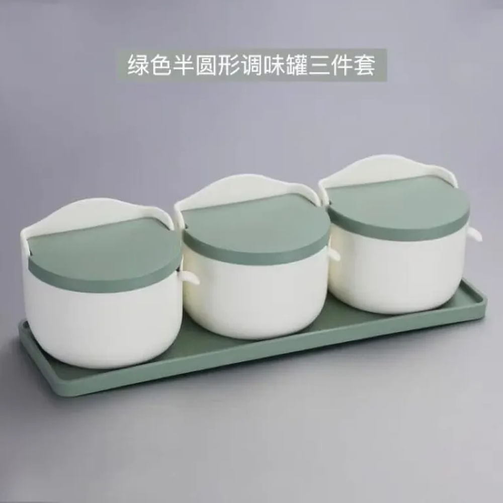 Set de condimenteros de 3 pcs