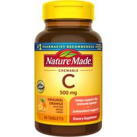 NATURE MADE VITAMINA C MASTICABLE 500 MG | 60 UND