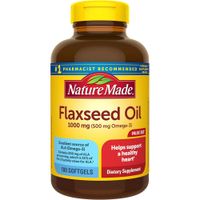 NATURE MADE ACEITE DE LINAZA 1000 MG | 180 UND