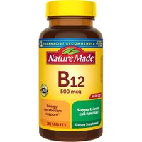 NATURE MADE VITAMINA B12 500 MCG | 200 UND