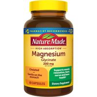 NATURE MADE MAGNESIO GLICINATO 200 MG | 60 UND
