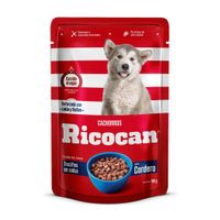 Ricocan Pouch Trocitos Cachorro Cordero - 100gr
