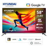 Televisor Smart TV 58'' HYUNDAI QLED UHD 4K HYLED5813QG
