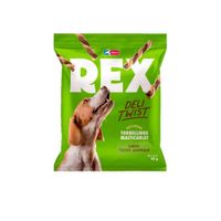 Rex Deli Twist Snack para Perros Tocino Ahumado - 85gr