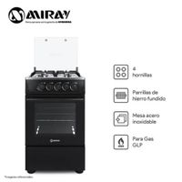 Cocina a Gas Miray ANIS PLUS GLP 4 Hornillas
