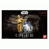 Star Wars C-3PO and R2-D2 Model Kit 1-12