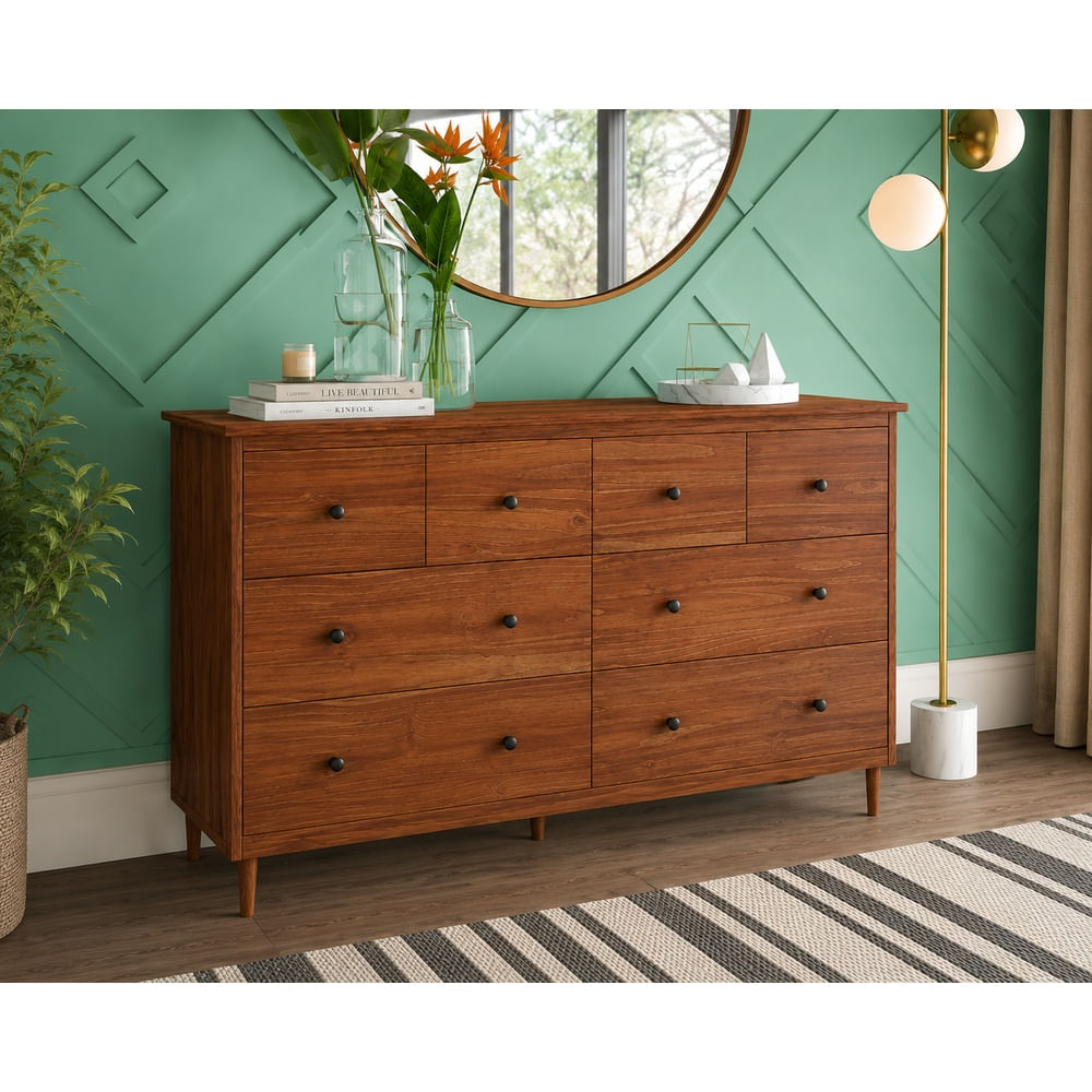Cómoda Contemporánea Polo Ventitas Home Cedro Maderado