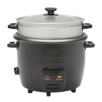 Olla arrocera vapor negra 2.2 LT OAI22N