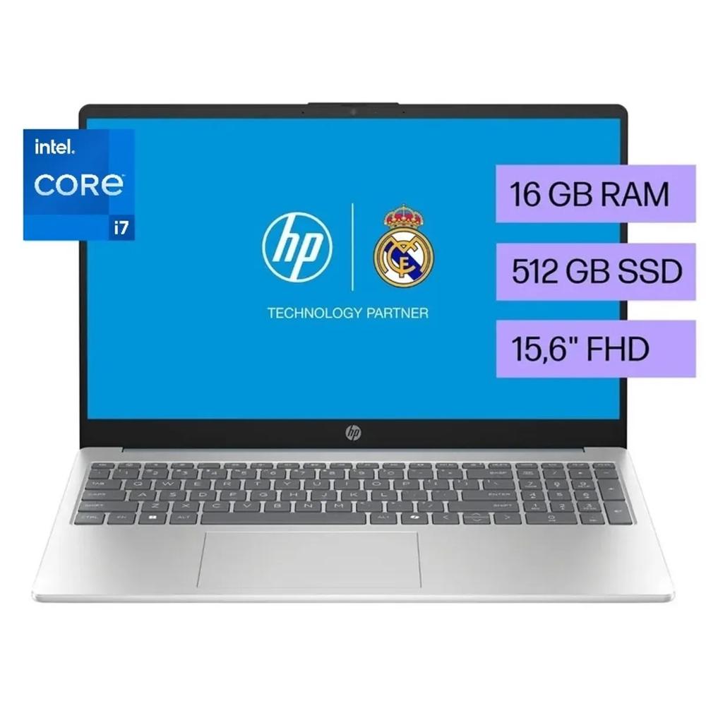 Laptop HP 15-FD0271LA 15.6 FHD  I7-1355U 16GB 512GB SSD Windows 11 Español Azul claro