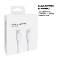 CABLE DE DATOS TIPO C a LIGHTNING