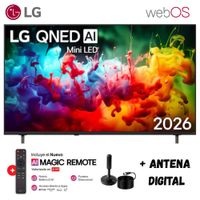 Televisor Smart TV LG 65'' MiniLed QNED UHD 4K WebOS 65QNED65BSA 2026 - Ant Digital