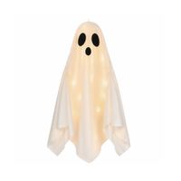 HALLOWEEN - Adorno Halloween Fantasma Decorativo con Luz LED