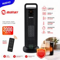 Estufa Termoventilador Giratoria ETM-45N 15m2